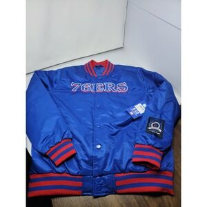 Philadelphia 76 sixers bomber jacket Ultra Game Size Medium